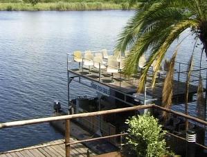 Chobe Safari Lodge barge